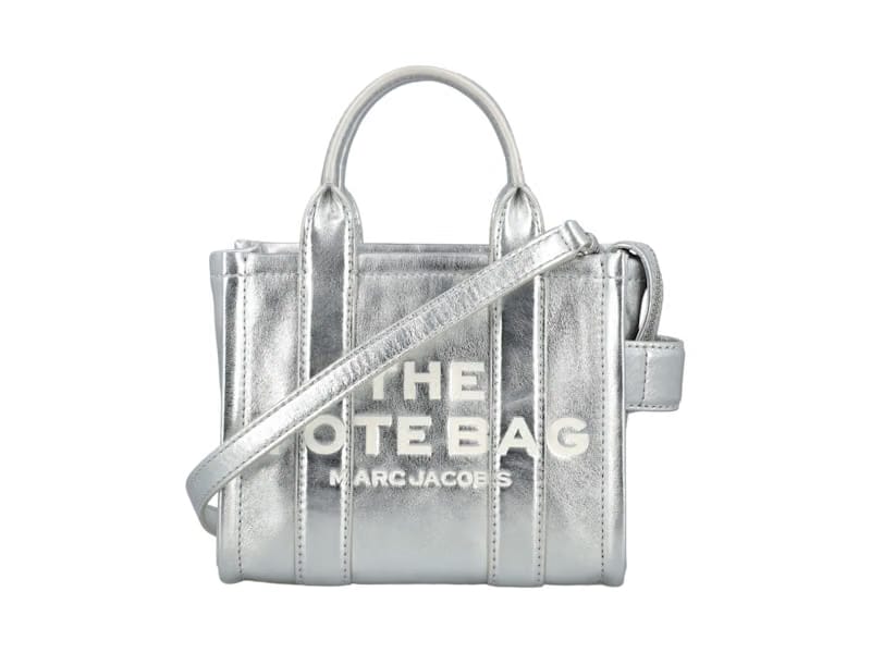 Marc Jacobs The Crossbody Tote Silver