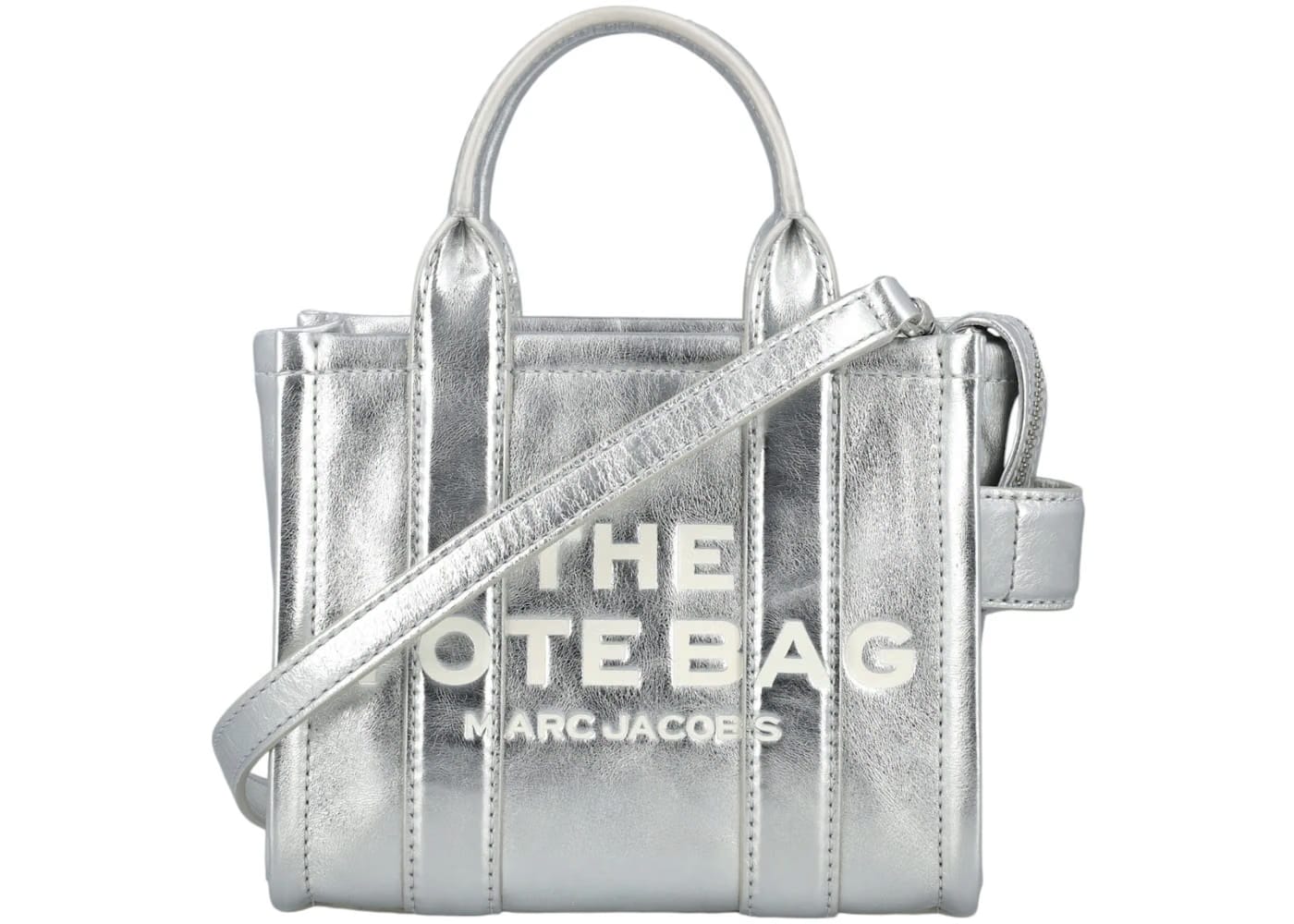 Marc Jacobs The Crossbody Tote Silver