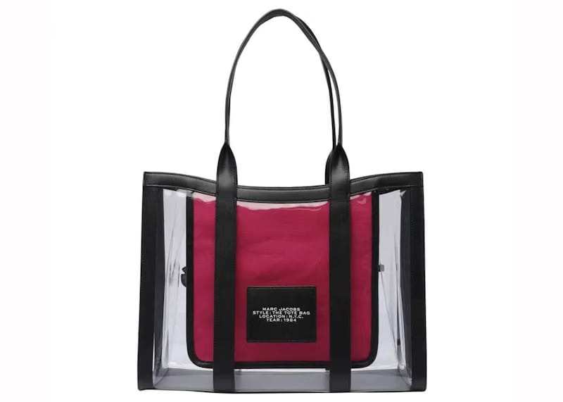 Marc Jacobs The Large Tote Clear Black