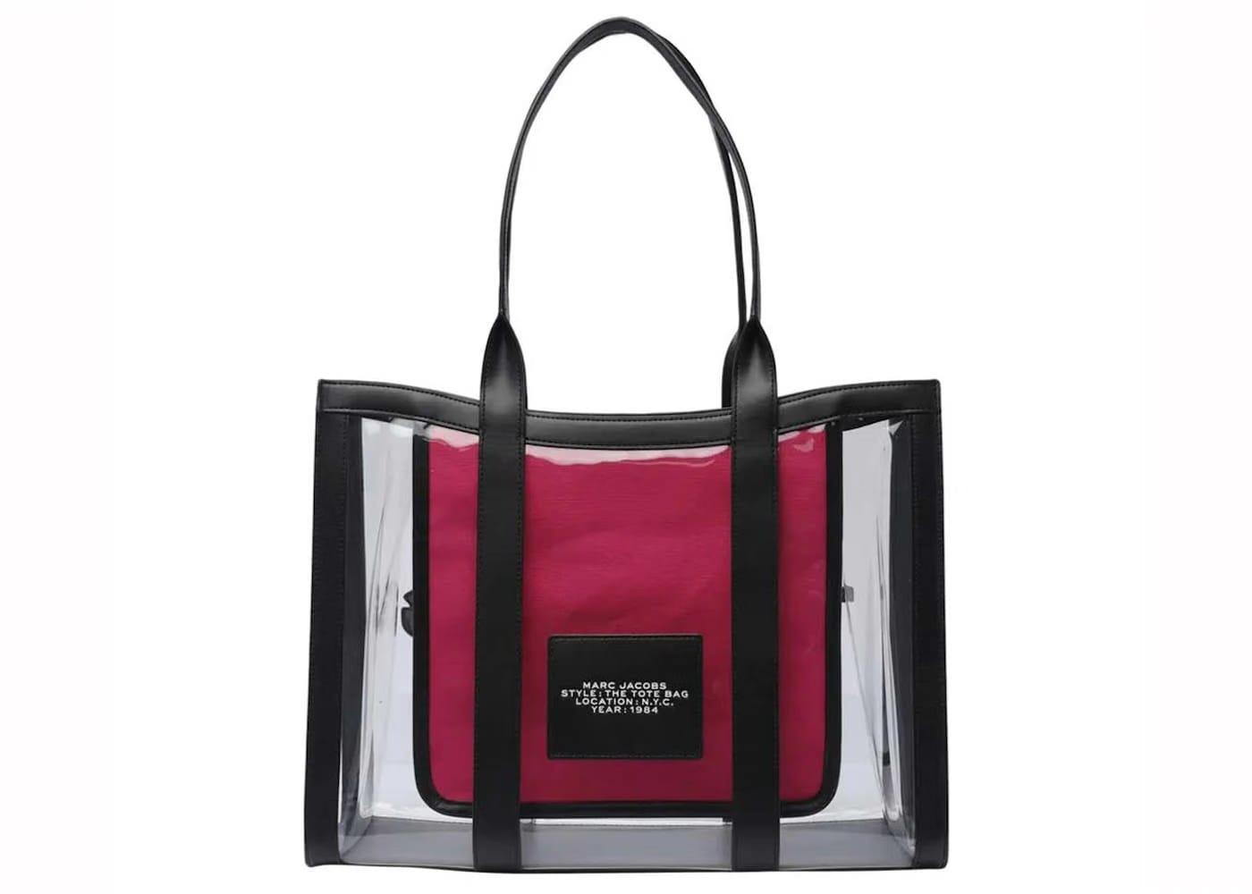 Marc Jacobs The Large Tote Clear Black