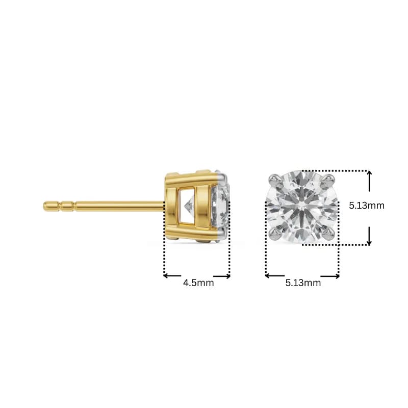 0.5 CT Stunning Diamond Studs_in_stock