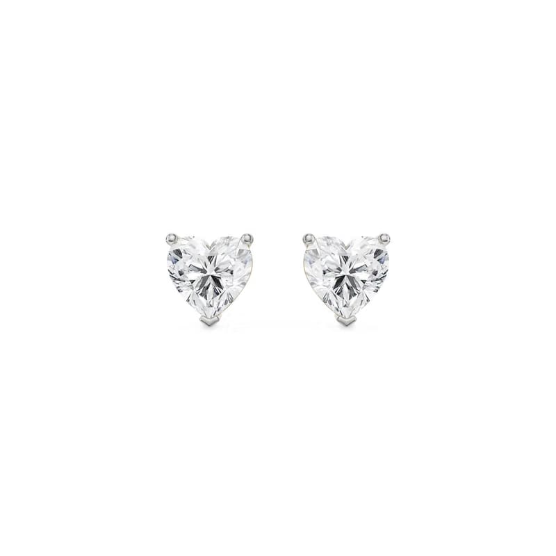 0.5 CT Sweetheart Lab Grown Diamond Studs