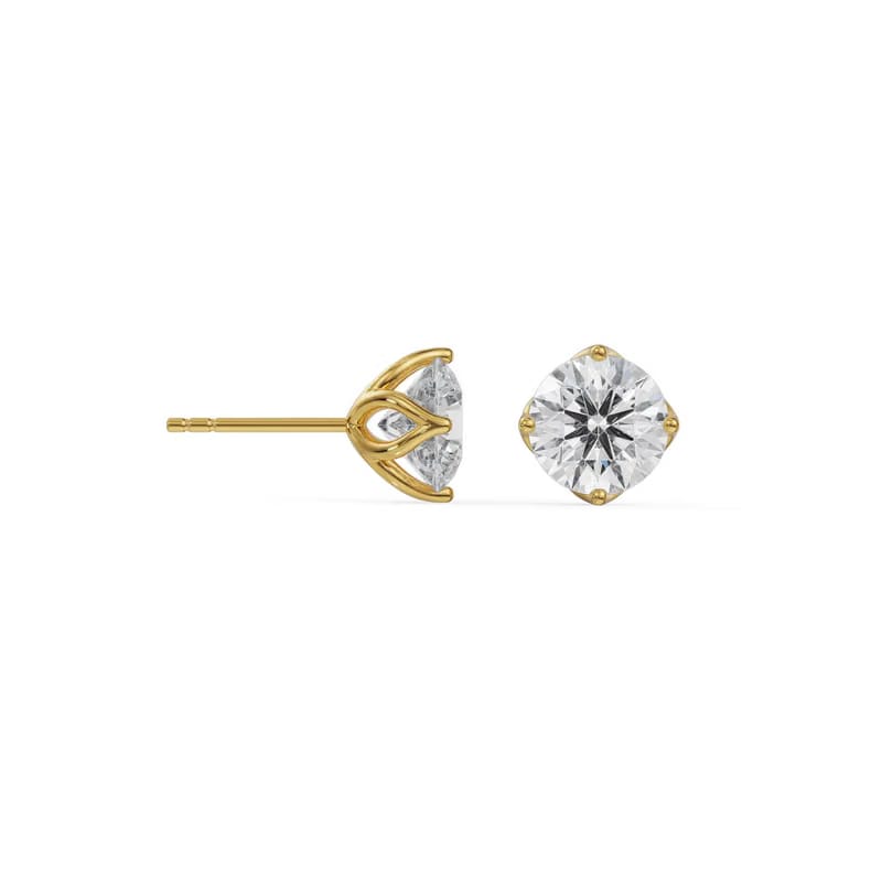 0.5 CT Timeless Lab Grown Diamond Solitaire Studs 9KT