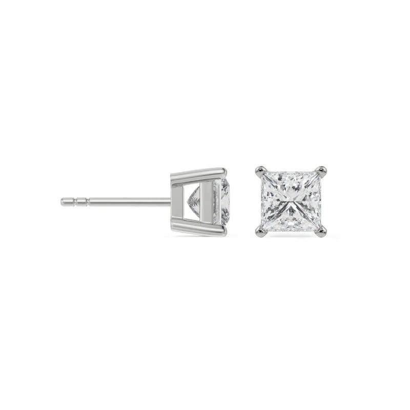 0.5 CT Timeless Princess Lab Grown Diamond Solitaire Studs