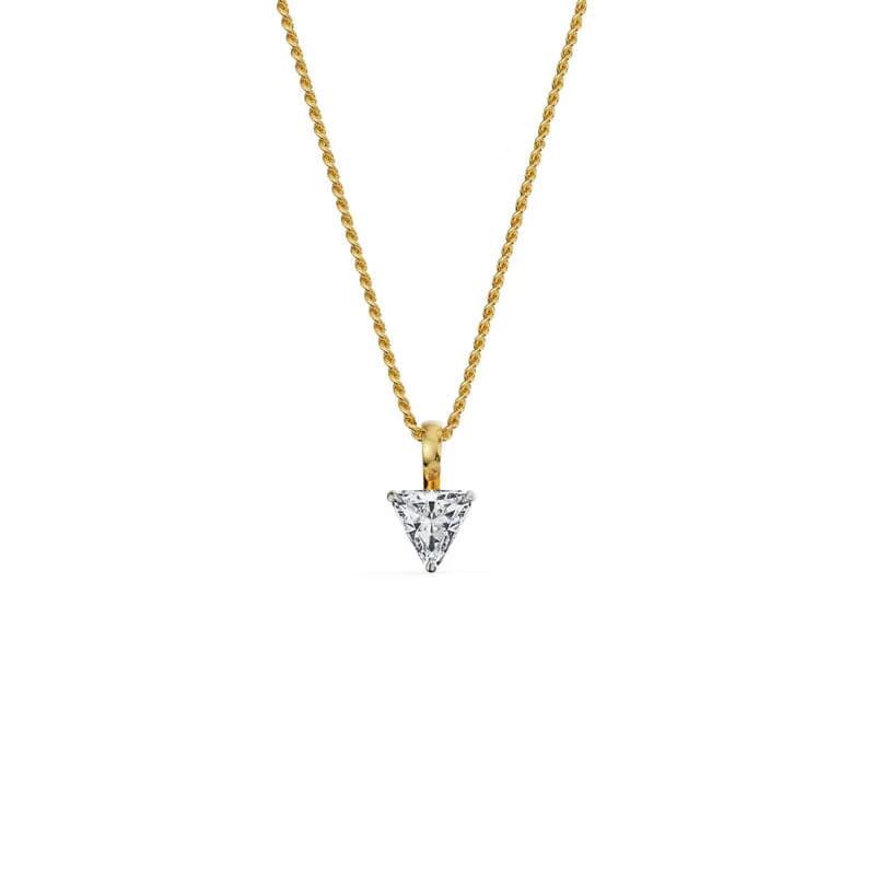 0.5 CT Trillion Lab Grown Diamond Pendant