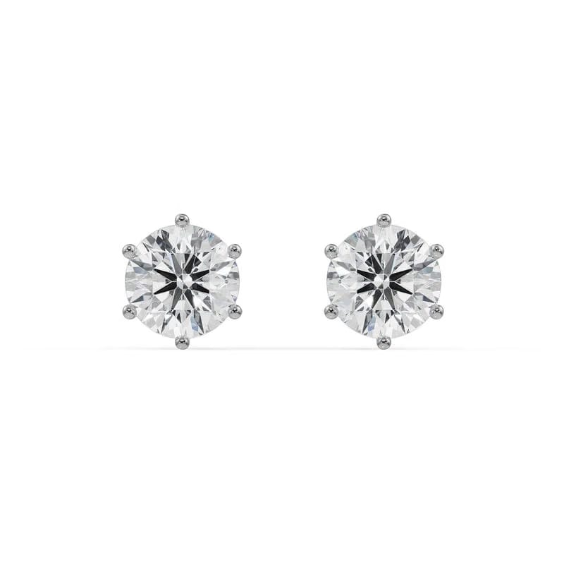 0.5 CT Versatile Lab Grown Diamond Solitaire Studs 9KT