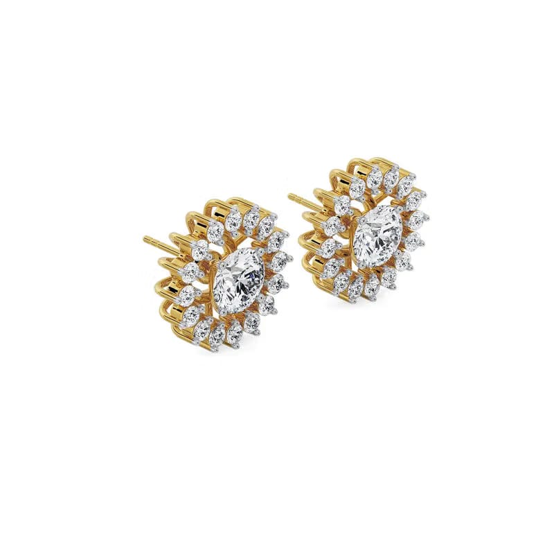 0.50 CT Chakra Detachable Lab Diamond Studs