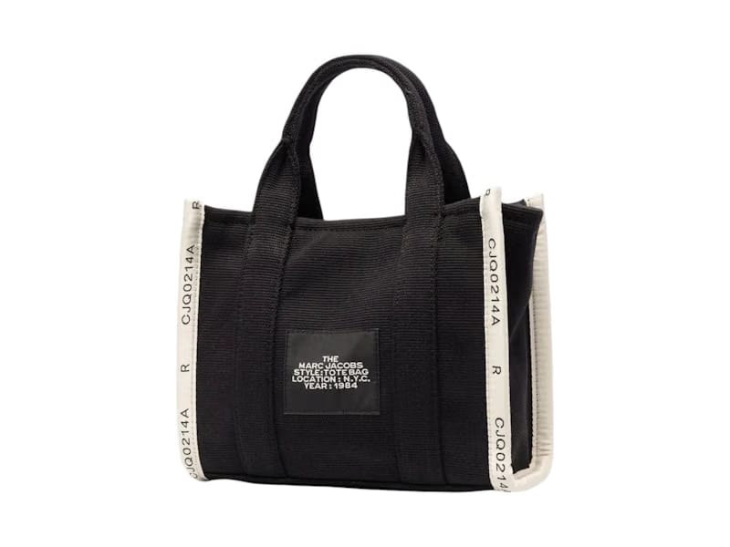 Marc Jacobs The Jacquard Small Tote Black