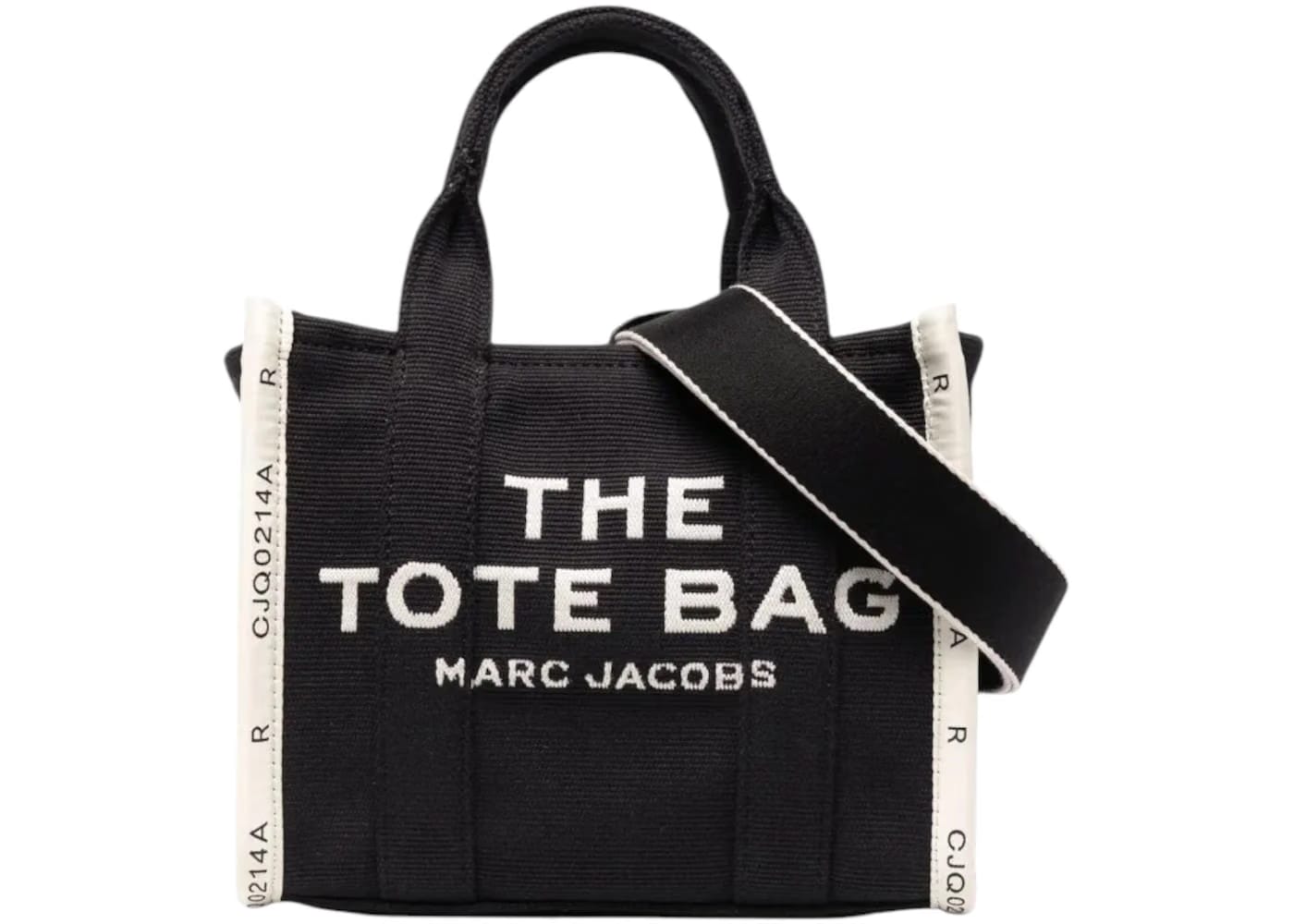 Marc Jacobs The Jacquard Small Tote Black
