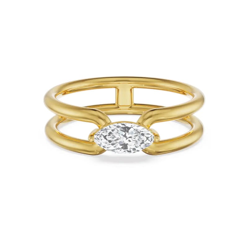 0.50 CT Marquise Engagement Ring