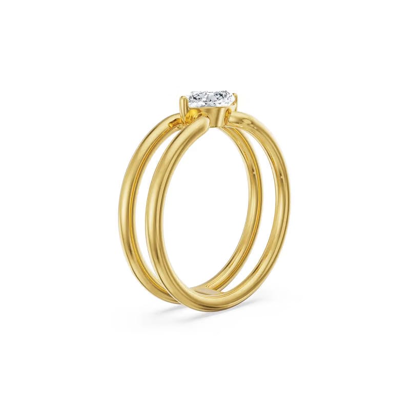 0.50 CT Marquise Engagement Ring
