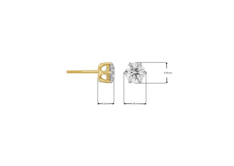 0.70 CT Round Diamond Studs_in_stock