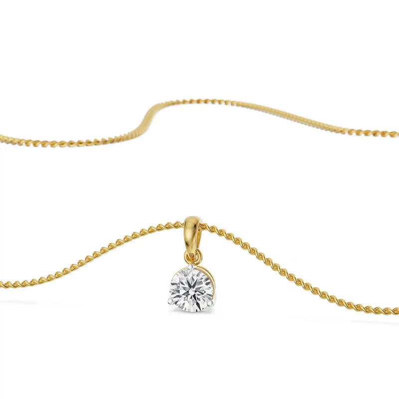 1 CT Classic Diamond Pendant