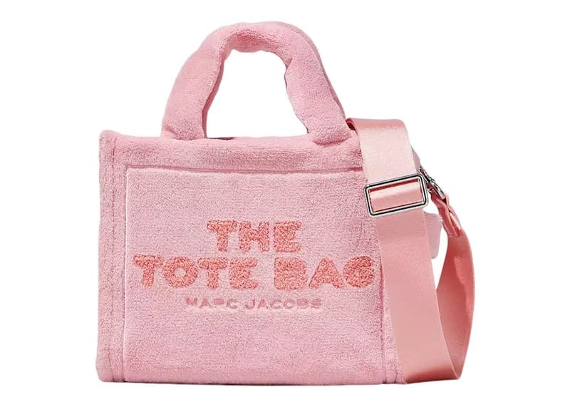 Marc Jacobs The Terry Medium Tote Bag Light Pink