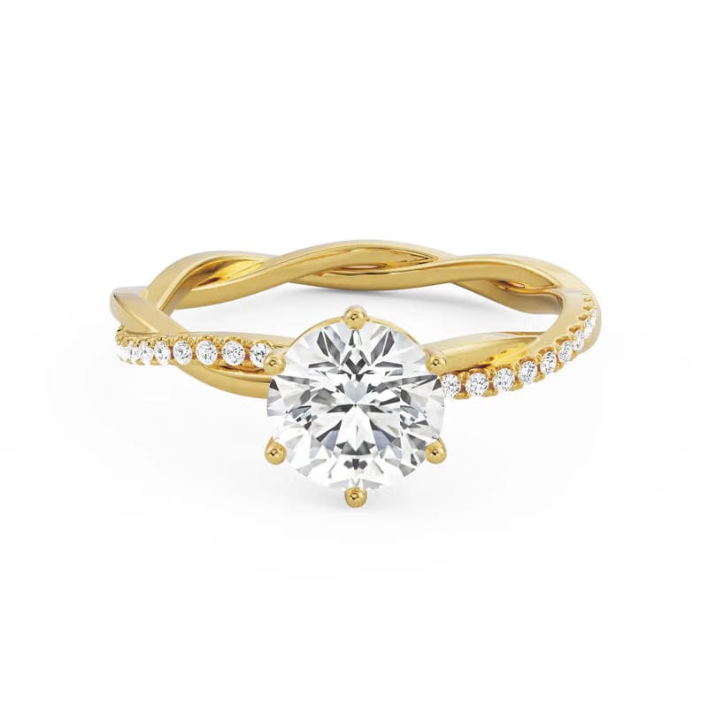 1 CT Daphne Lab Grown Diamond Ring