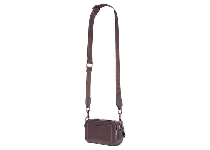 Marc Jacobs The Snapshot DTM Camera Bag Metallic Grey