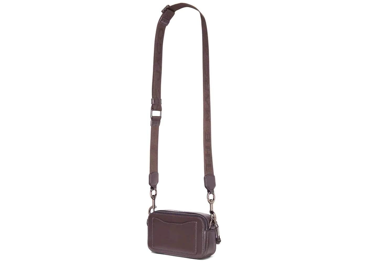 Marc Jacobs The Snapshot DTM Camera Bag Metallic Grey