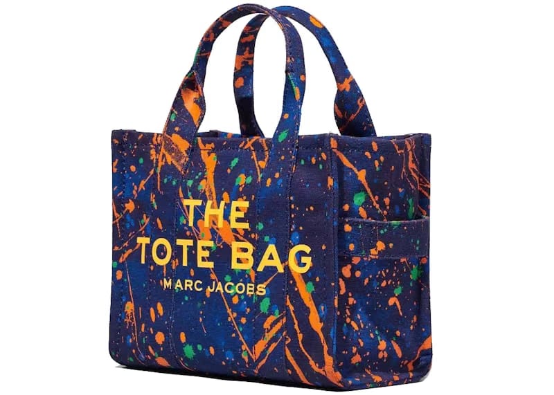 Marc Jacobs The Splatter Tote Bag Small Eclipse/Multi