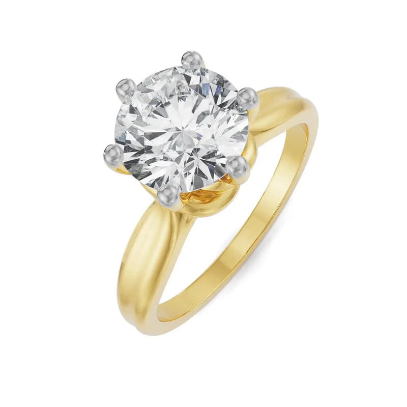 1 CT Knot Solitaire Diamond Ring