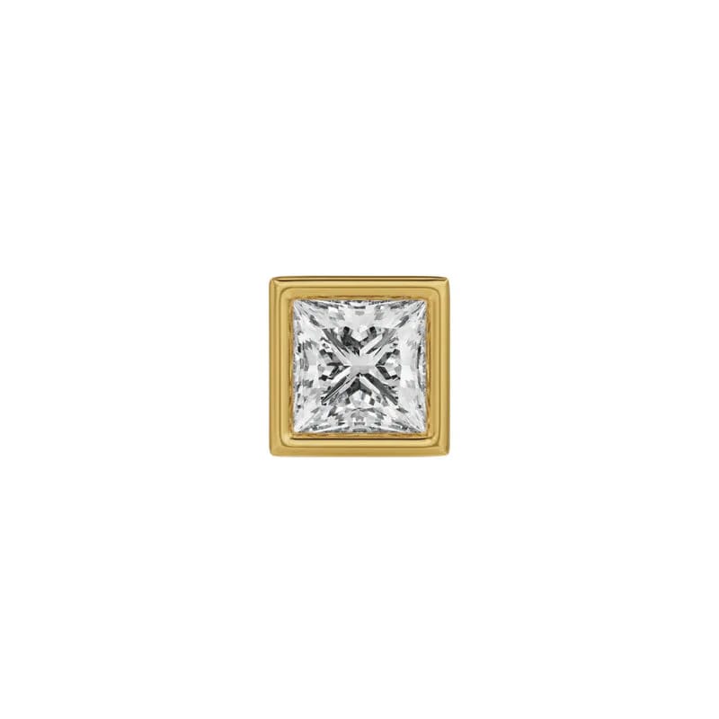 1 CT Lab Grown Diamond Solitaire Studs for Men