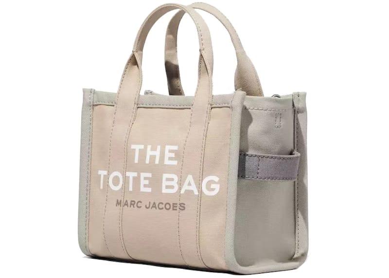 Marc Jacobs The Colorblock Tote Bag Small Beige/Multi