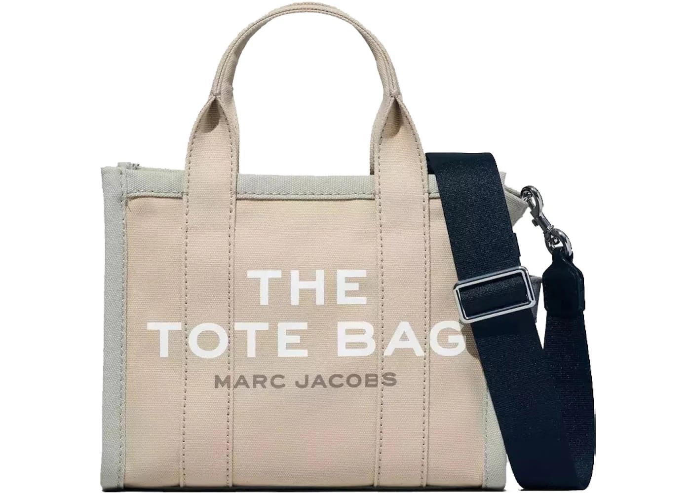 Marc Jacobs The Colorblock Tote Bag Small Beige/Multi