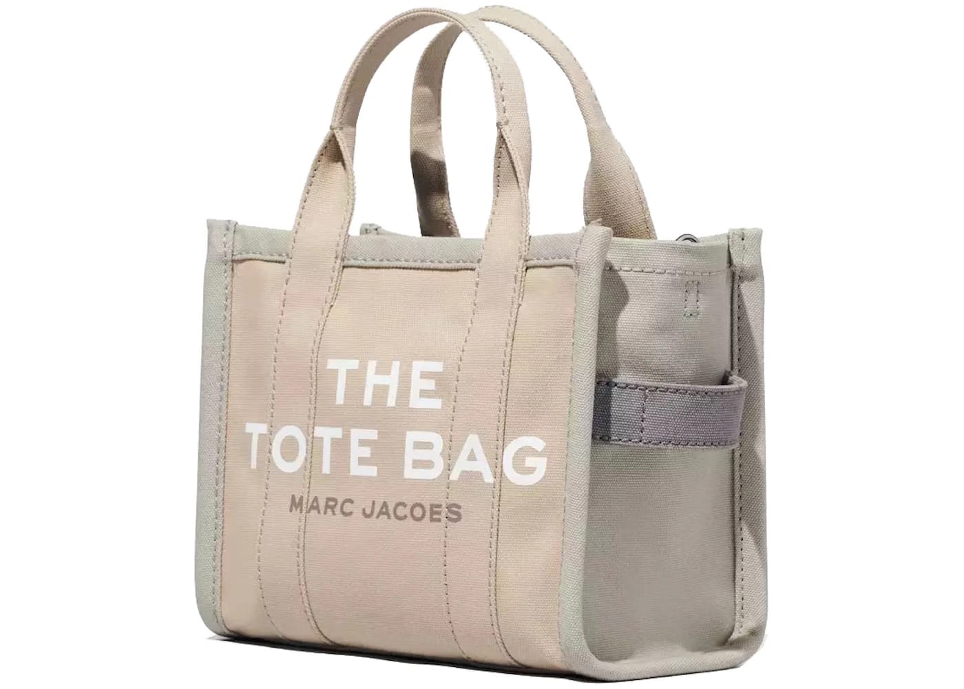 Marc Jacobs The Colorblock Tote Bag Small Beige/Multi