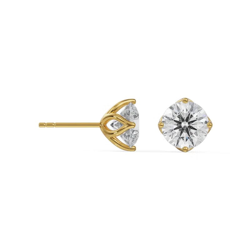 1 CT Timeless Lab Grown Diamond Solitaire Studs