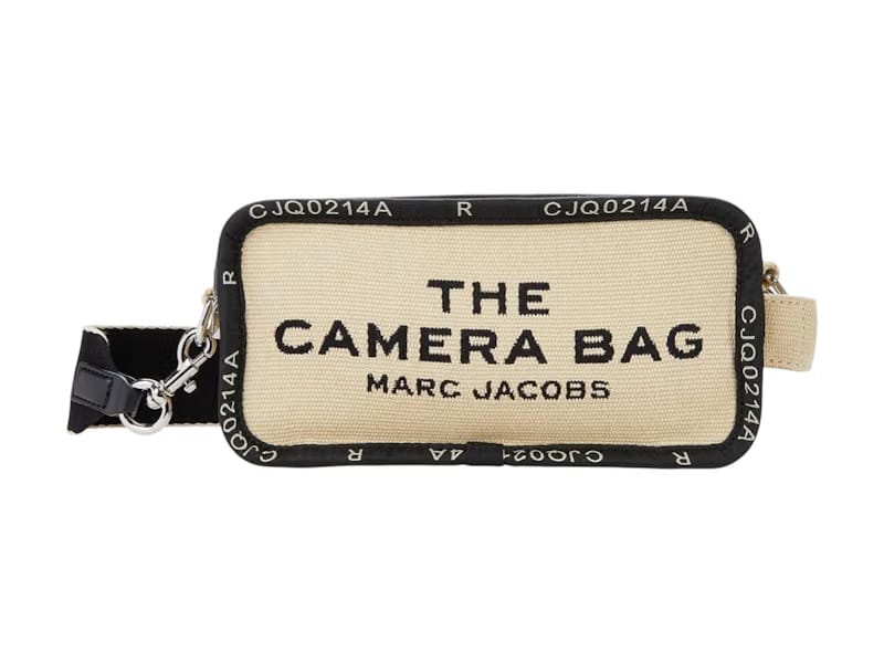 Marc Jacobs The Jacquard Camera Bag Beige