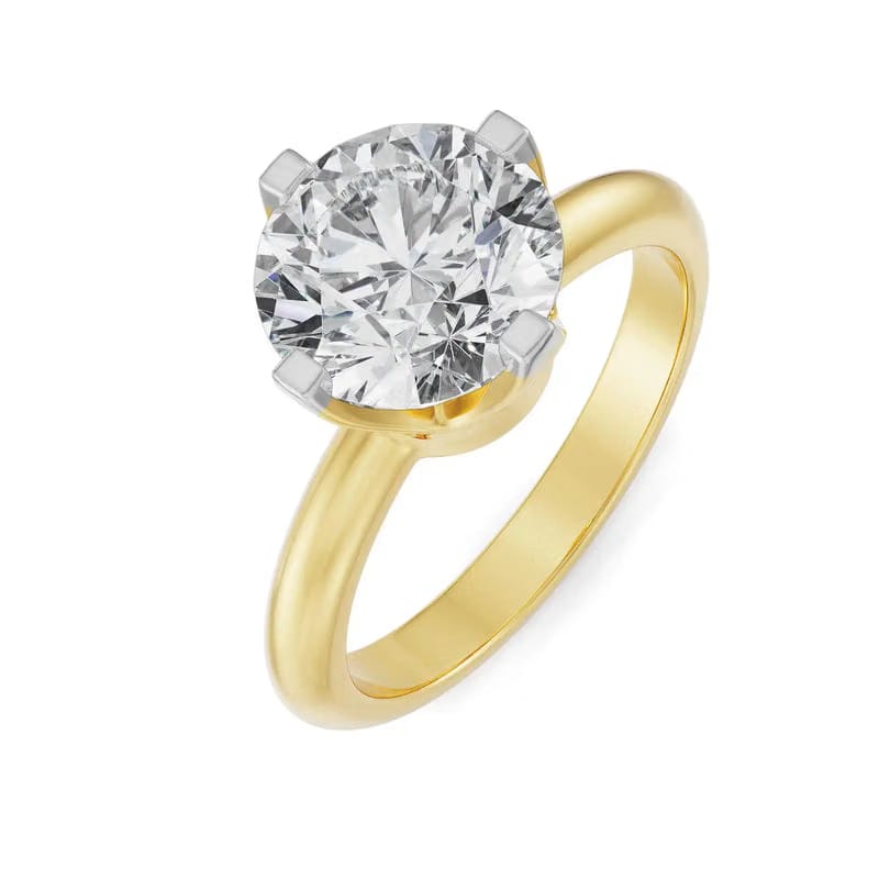 1.5 CT Classic Lab Grown Diamond Solitaire Ring