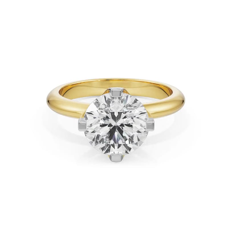 1.5 CT Classic Lab Grown Diamond Solitaire Ring 9KT