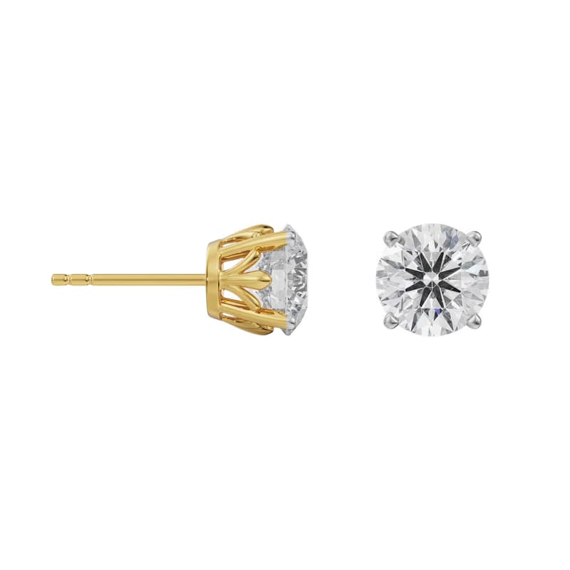 1.5 CT Classic Round Diamond Studs