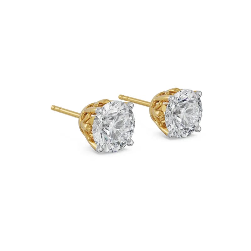 1.5 CT Classic Round Diamond Studs