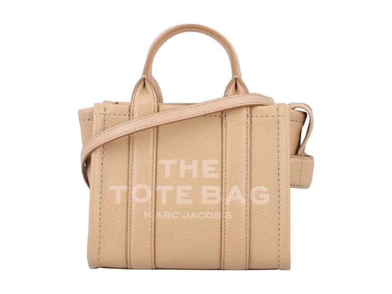 Marc Jacobs The Crossbody Mini Tote Leather Camel