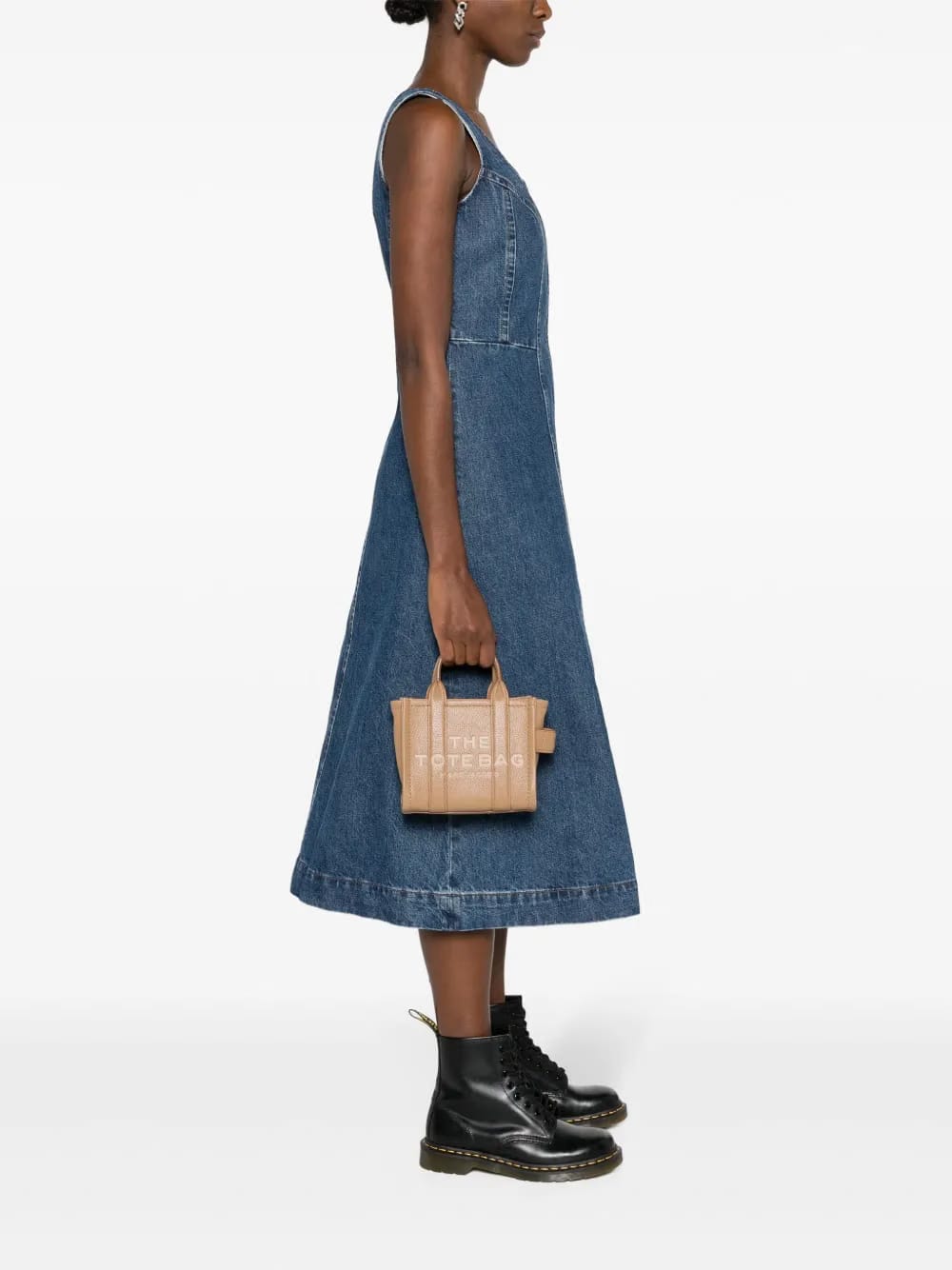Marc Jacobs The Crossbody Mini Tote Leather Camel