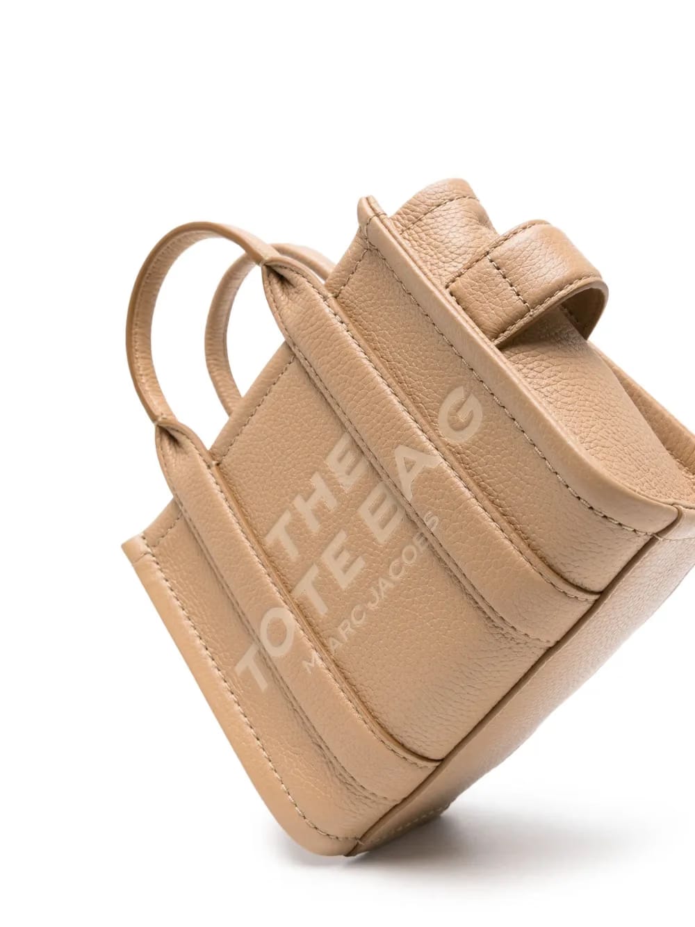 Marc Jacobs The Crossbody Mini Tote Leather Camel
