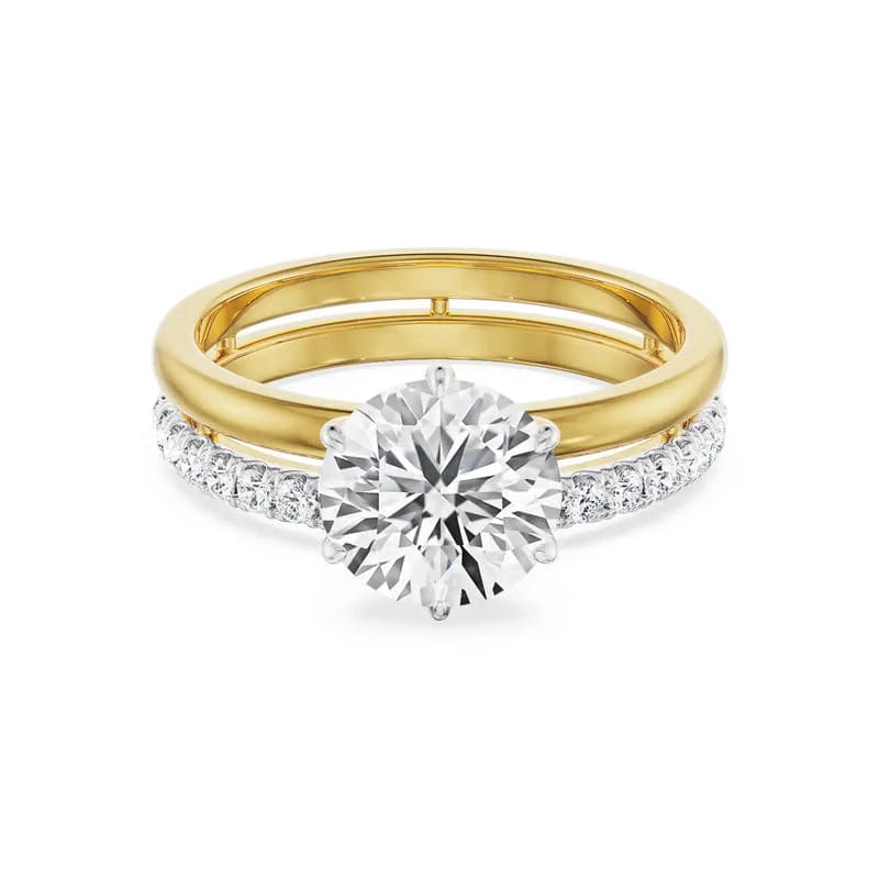 1.5 CT Genelia Bridal Set Ring