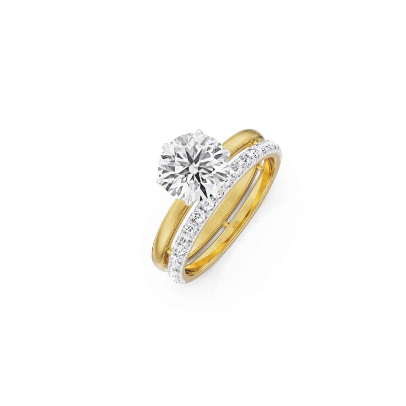1.5 CT Genelia Bridal Set Ring