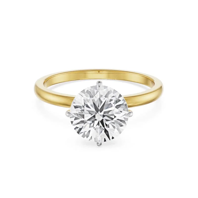 1.5 CT Lab Diamond Solitaire Engagement Ring 9KT