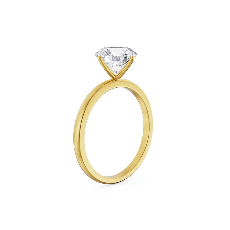 1.5 CT Lab Diamond Solitaire Engagement Ring 9KT