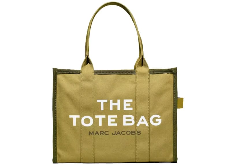 Marc Jacobs The Colorblock Tote Bag Large Slate Green/Multi