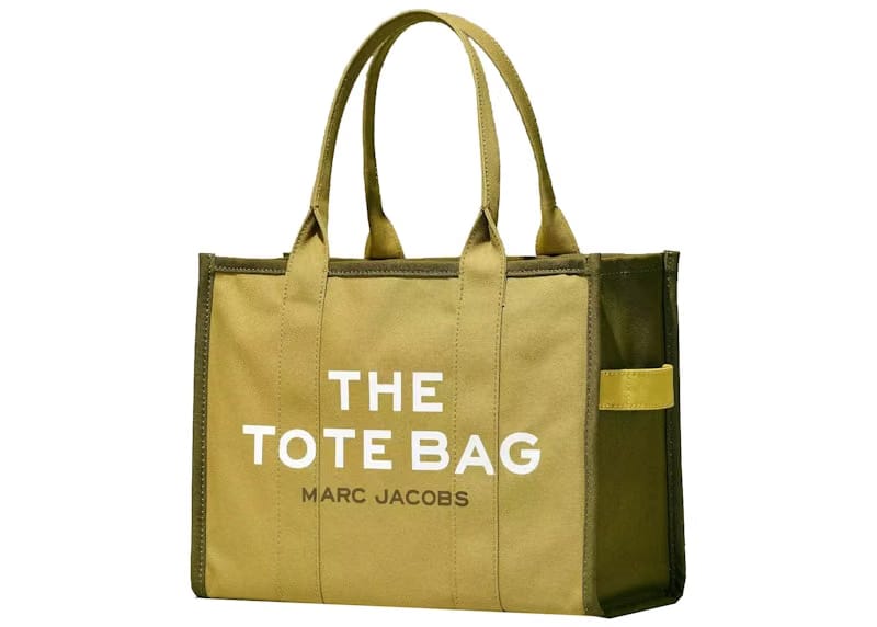 Marc Jacobs The Colorblock Tote Bag Large Slate Green/Multi