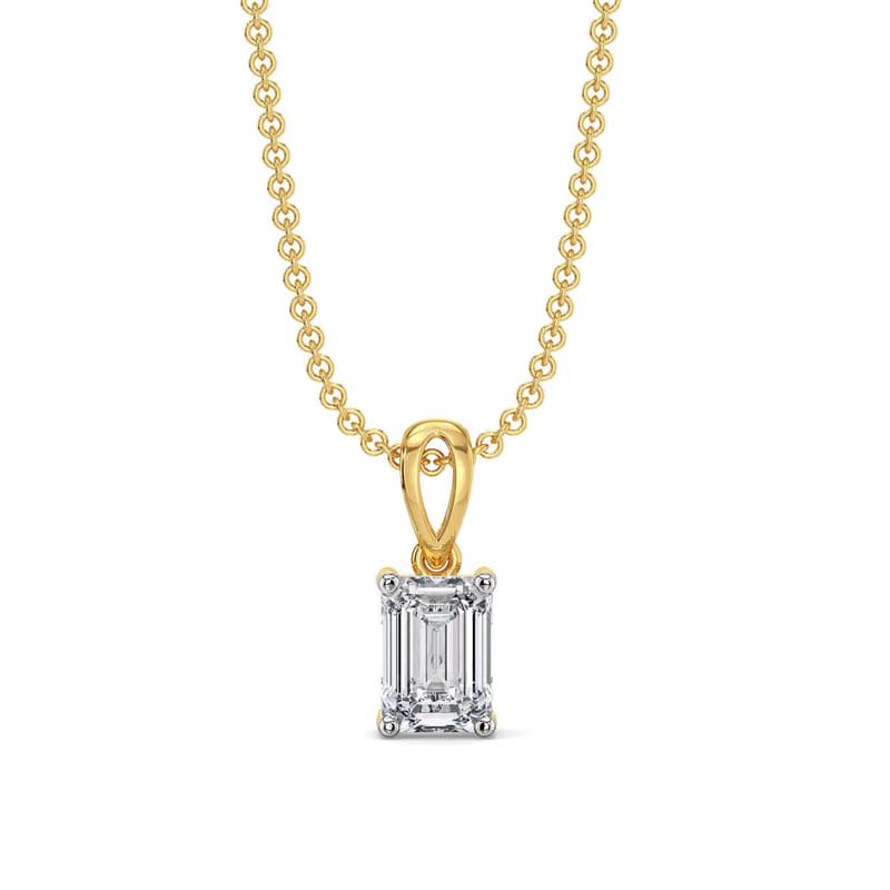 2 CT Elite Emerald Lab Grown Diamond Pendant