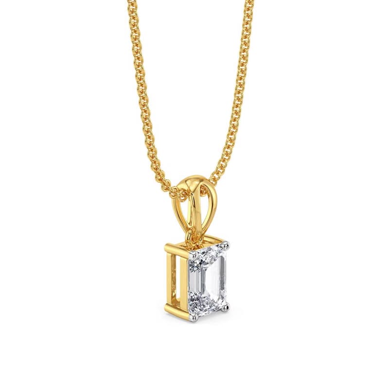 2 CT Elite Emerald Lab Grown Diamond Pendant