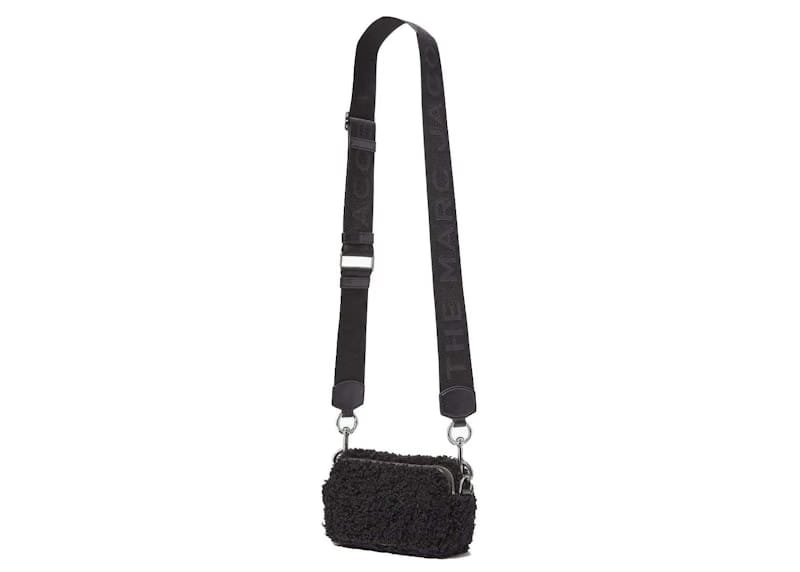 Marc Jacobs The Snapshot Teddy Camera Bag Black