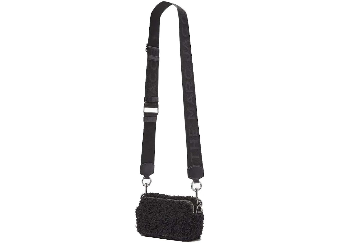Marc Jacobs The Snapshot Teddy Camera Bag Black
