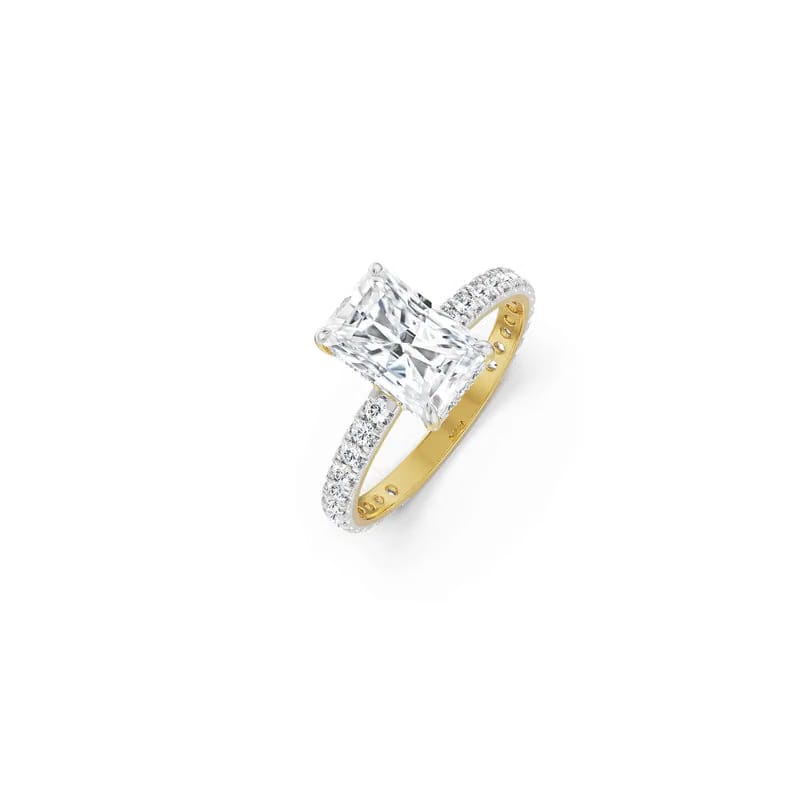 2 CT Radiant Engagement Ring
