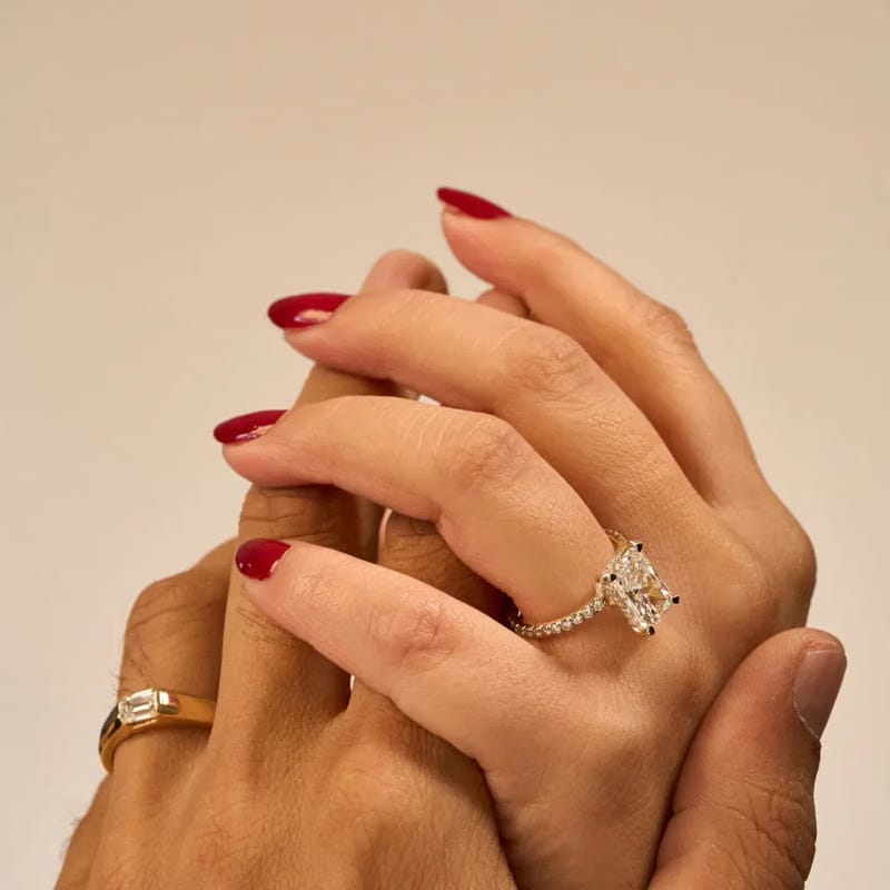 2 CT Radiant Engagement Ring_in_stock