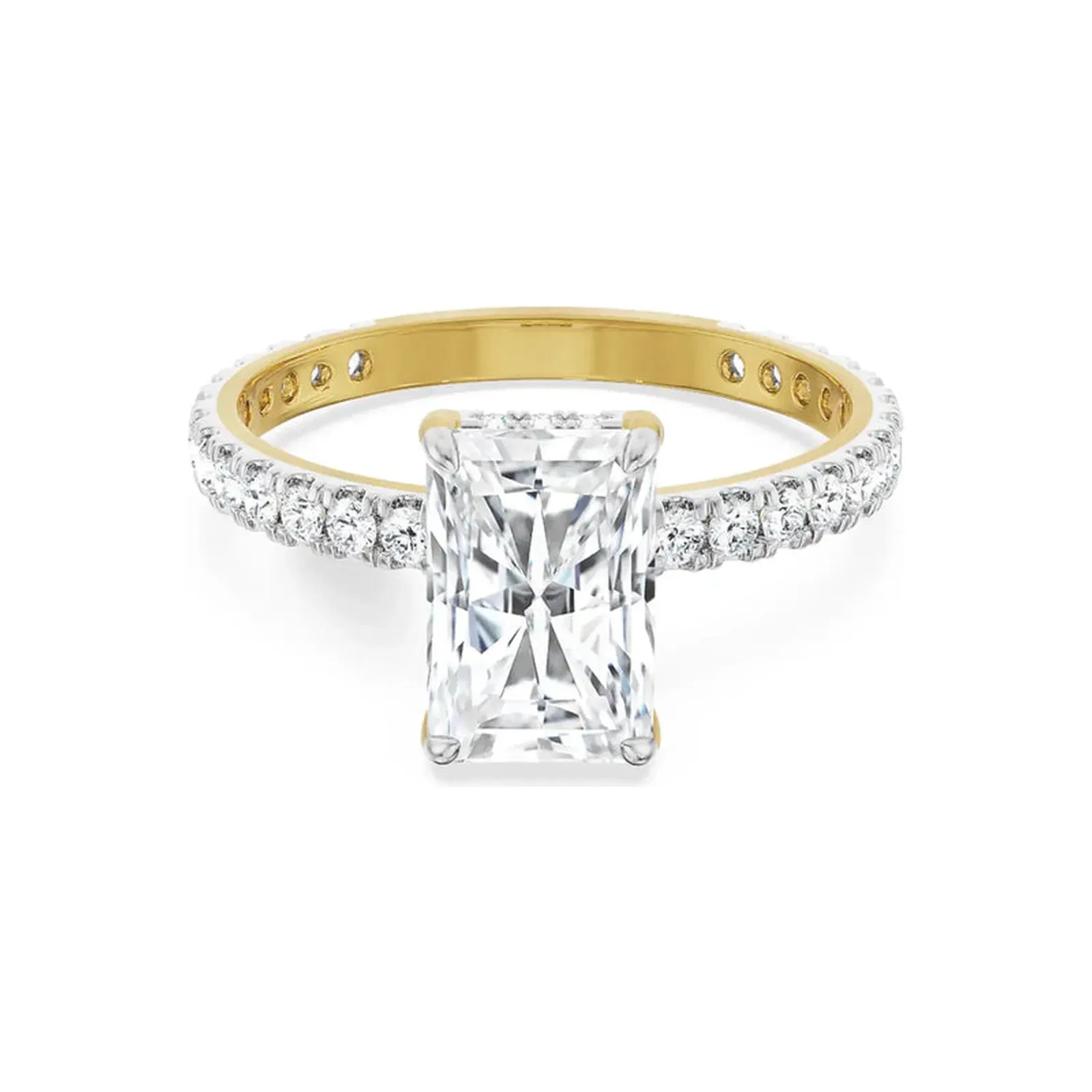 2 CT Radiant Engagement Ring_in_stock