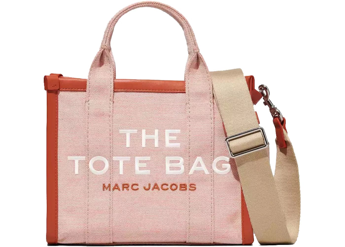 Marc Jacobs The Summer Tote Bag Small Orange Rust
